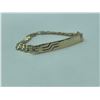 Image 2 : 18Kt 10.3 grams bracelet name plate - Suggested retail $1800-2400