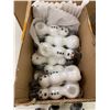 Image 2 : Box of approx. 19 pcs new snowman silicone pipes w/ glass bowls