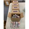 Image 2 : 5 boxes of new assorted pocket silicone pipes w/ glass bowls (approx. 12 pipes in each box)