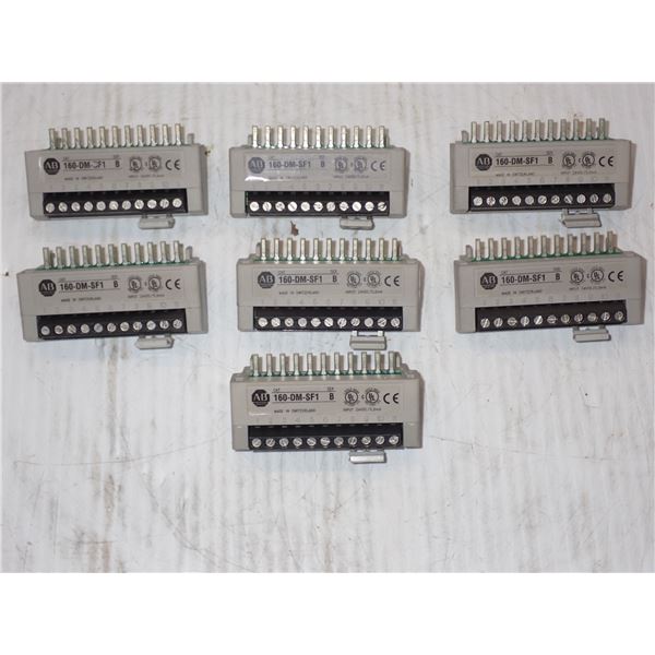Lot Of Allen Bradley # 160-DM-SF1 B Modules
