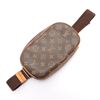 Image 1 : Louis Vuitton Brown Monogram Canvas Leather Pochette Gange Waist Bag