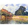 Image 1 : Alfred Sisley - Bridge on Hampton Court