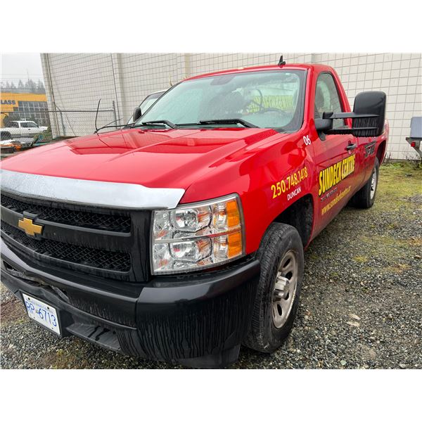 2013 CHEVROLET 1500 SILVERADO 2-DOOR PICK UP - GAS- VIN 1GCNCPEADZ152548 -