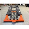 Image 2 : TMG INDUSTRIAL 6000LB AUTOMOTIVE PORTABLE SCISSOR LIFT HYDRAULIC/ELECTRIC - LIKE NEW