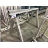 Image 1 : 2 X ALUMINUM SAW HORSES (54" X 33" H)