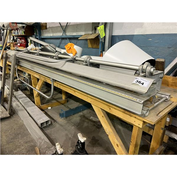 10' VM MARK1 SERIES BRAKE MODEL M1050 - USED FOR BENDING SIDING/WINDOWS/DOORS & TRIM BENDS UP TO