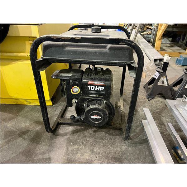 COLEMAN POWERMATE PORTABLE ELECTRIC GENERATOR 10HP - WORKING CONDITION UNKNOWN