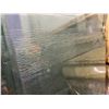 Image 3 : 34 PIECES OF 36"H TEMPERED GLASS - VARIOUS SIZES - OVER 100 LINEAR FEET