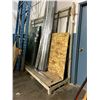 Image 1 : ANGLE METAL STORAGE RACK (8' X 30" X 7') - USED FOR STORAGE GLASS/PLYWOOD/GRANITE