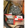 Image 1 : APPROX 200 HILTI GALVANIZED 1/2" CONCRETE ANCHORS 31/2"