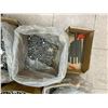 Image 2 : 17 PART BOXES & BAGS STAINLESS STEEL NUTS/BOLTS/WASHERS (3/8 X 1, 3/8 X 1 1/2, 3/8 X 7, 3/8 X 5,