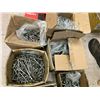Image 3 : 11 PART BOXES STAINLESS STEEL HEX LAG SCREWS (3/8 X 3 1/2, 3/8 X 5, ETC.)