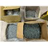 Image 1 : 4 BOX ASSTD FASTENERS (3/16 X 4 STAINLESS STEEL RIVETS, NO. 10 X 5/8 SELF DRILLING SCREWS,