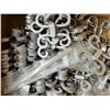 Image 6 : ASSORTMENT OF ALUMINUM POST TOPS & PICKET SPEARS