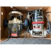 Image 1 : 2 X ROUTERS (RYOBI 1/2" 2HP & CRAFTSMAN 3/8")