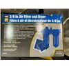 Image 3 : DEVILBISS HVLP SPRAY GUN KIT (2 GUNS) WITH 3/8" AIR FILTER & DRYER - NEW