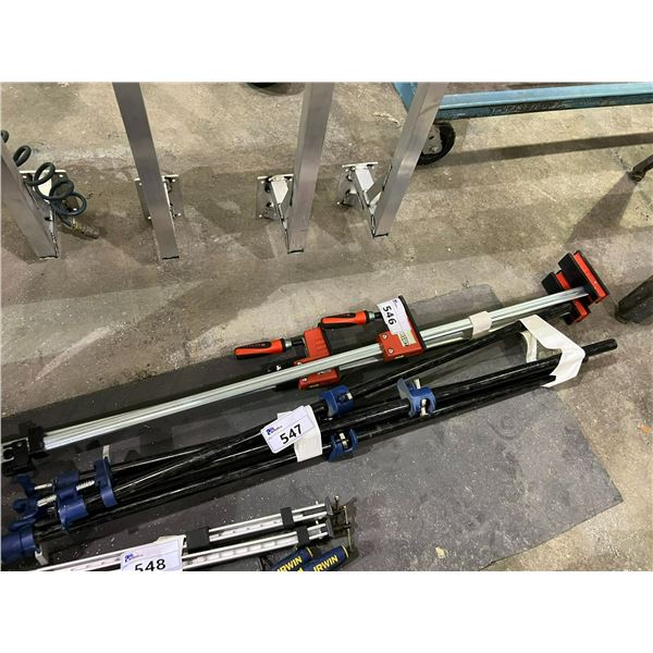 2 X 54" BESSEY BAR CLAMPS