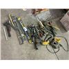 Image 1 : ASSORTMENT OF HAND TOOLS - 3 X LEVELS, 6 X HAMMERS, CHISELS, FILES,