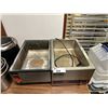 Image 1 : WINCO COMMERCIAL STAINLESS STEEL ELECTRIC FOOD WARMER AND CAYENNE COMMERCIAL STAINLESS STEEL FOOD