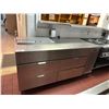 Image 1 : MKE COMMERCIAL STAINLESS STEEL 4 DRAWER COOLER PREP STATION 67"W X 30"D X 35"H