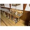 Image 2 : RECTANGULAR WOOD DINING TABLE 5' X 29"