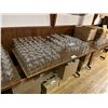 Image 2 : RECTANGULAR WOOD DINING TABLE 5' X 29"