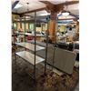 Image 1 : 2 CHROME 5 TIER METRO STYLE RACK