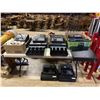 Image 1 : 6 ASSORTED REGISTER SYSTEMS WITH CASH DRAWERS AND BOX OF RECEIPT PAPER