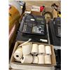 Image 4 : 6 ASSORTED REGISTER SYSTEMS WITH CASH DRAWERS AND BOX OF RECEIPT PAPER