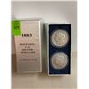 Image 1 : 2 1883 Historic U.S. Silver Dollars. . This is from a lifetime private collection , owner is in his 