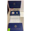 Image 1 : 1987 Gold Proof 5 Dollar and Silver US Constitution