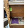 Image 1 : Walnut 8 Drawer Collectors Cabinet, Victorian Era.
