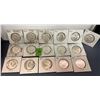 Silver Kennedy Half Dollars 1964 16 coins