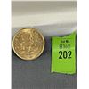 Gold 1/2 oz Krugerrand 1982 coin.