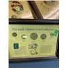 Image 2 : Framed Coins Collection with Silver Coins