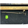 Image 2 : 14K Gold Estate Watch Chain with Gold Coin, 10.9 DWT Weight