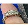 Image 1 : 14K Estate Diamond Lady's Ring, est. 1CT-1 1/2 Total Weight.
