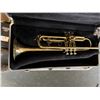 Image 1 : HOLTON BRASS TRUMPET MODEL T602 - USED GOOD CONDITION WITH HARD CARRY CASE