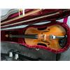 Image 1 : ANTONIUS STRADIUARIUS VIOLIN - 23 1/2" - WITH 2 BOWS & HARD CASE - USED - NOTE: NOT A STRADIVARIUS