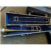 Image 1 : GETZEN CARAVELLE SLIDE TROMBONE WITH A HARD CASE - USED SOME SCRATCHES