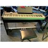 Image 1 : CASIO PRIVIA ELECTRIC KEYBOARD -51" W - KEYS HAVE THE FEEL OF A PIANO - USED WITH STOOL MODEL PX-120