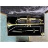 Image 2 : OLDS PINTO TRUMPET WITH HARD CASE & STAND (NOTE KEYS STICKING)