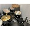Image 1 : PEARLE EXPORT PRO SERIES DRUM KIT. 4 DRUMS, NO SNARE, 2 CYMBALS AND STOOL