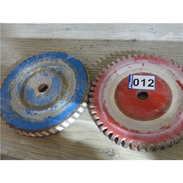 2- 1 1/2" diamond planning wheels