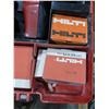 Image 4 : Hilti piston tool c/w automatic cartridge feed, Model DX 350 c/w qty of pins (works)