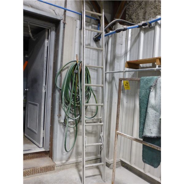 10' Aluminum ladder and 4' Alum. step ladder