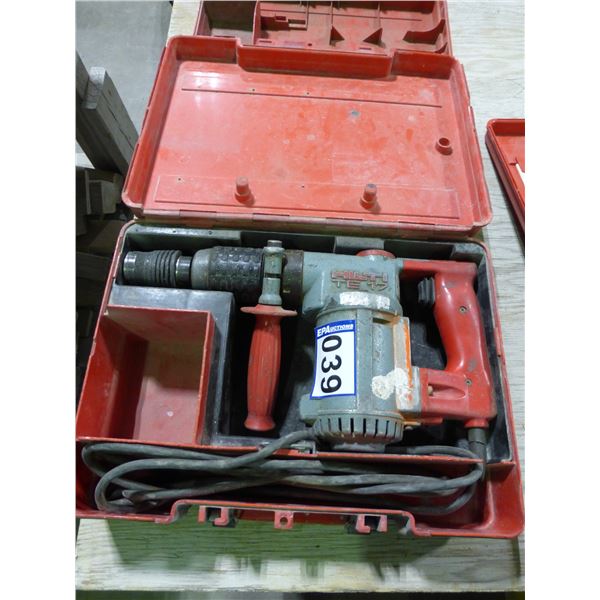 Hilti TE 17, Hammer drill
