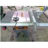 Image 2 : Ridged table saw c/w 10" blade (like new, works)