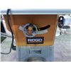 Image 3 : Ridged table saw c/w 10" blade (like new, works)
