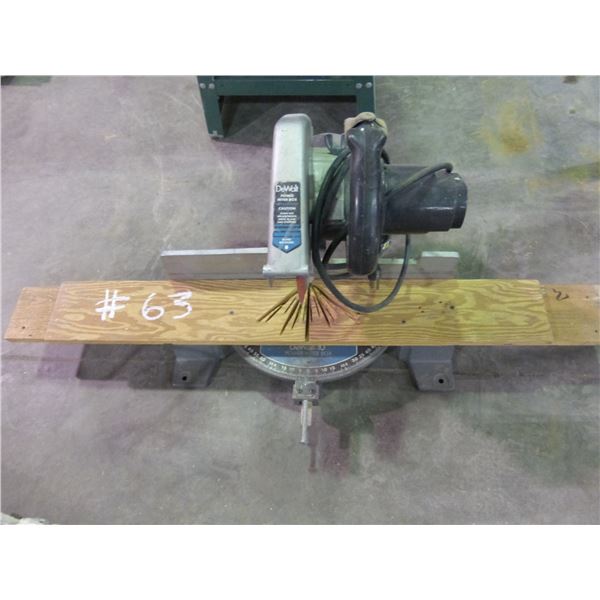 DeWalt, 10" power mitre saw
